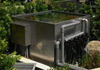 魚池過濾桶. ST不銹鋼生態過濾桶